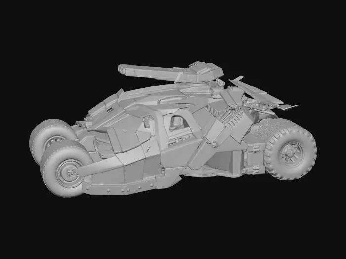 3D model for Tumbler + Turret
