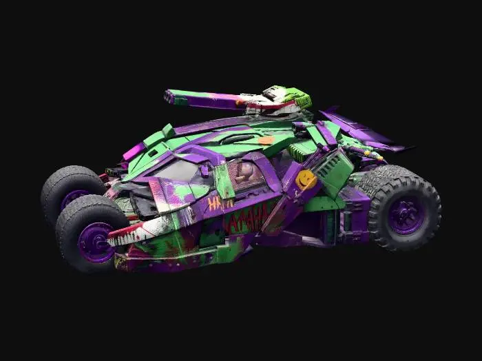 3D model for Tumbler + Turret