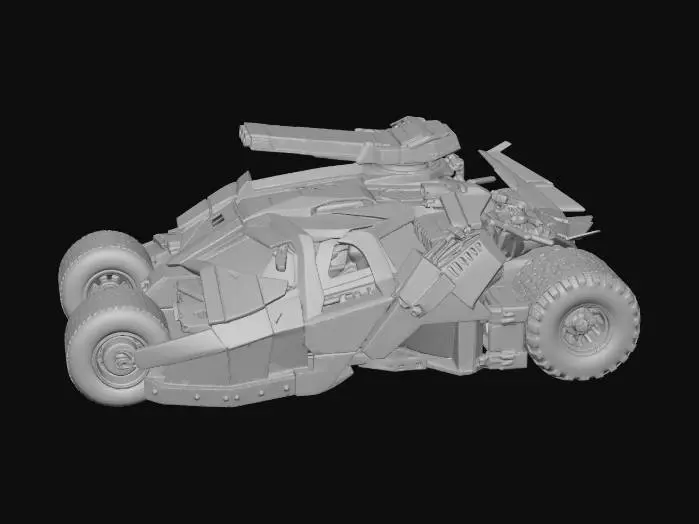 3D model for Tumbler + Turret