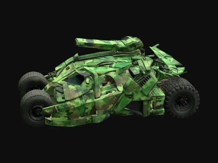 3D model for Tumbler + Turret