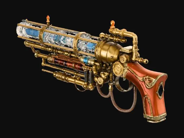 3D model for Tech Forged Arcane Rifle