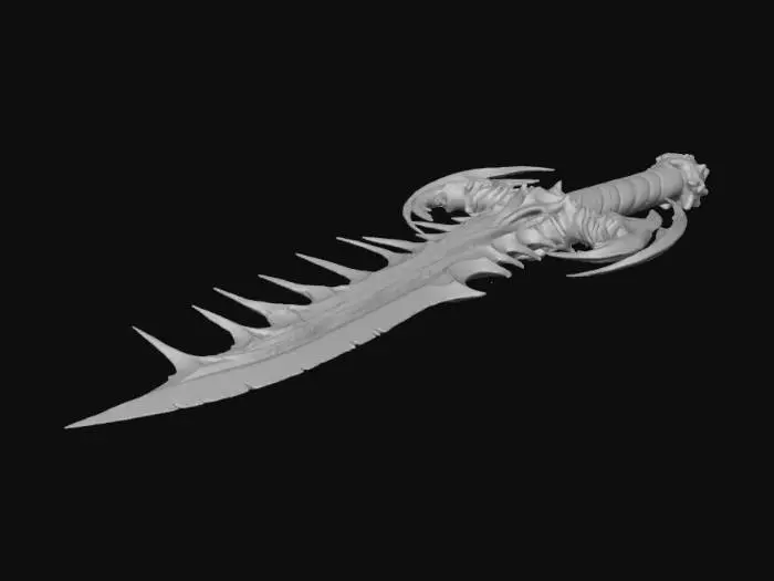 3D model for Fangcleaver the Primal Blade