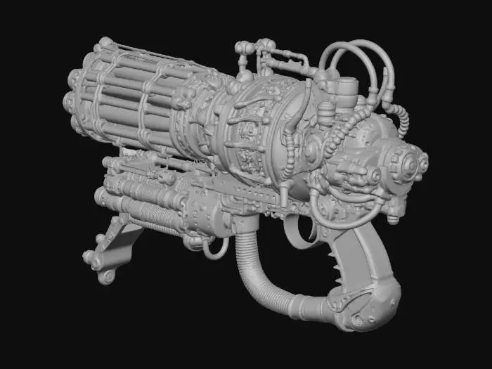 3D model for Titanforged Arc-Cannon