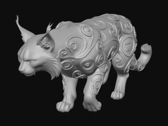 3D model for Gleamfang Lynx