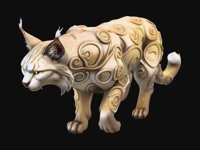 3D model for Gleamfang Lynx