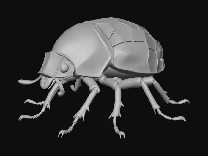 3D model for Sunreach Carrion Beetle