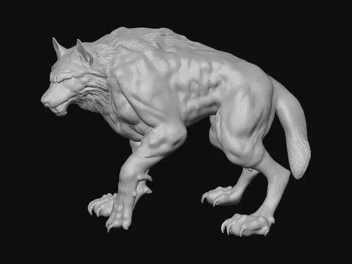 3D model for Fenris-Hyena