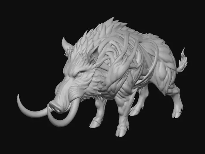 3D model for Emberfang Boar