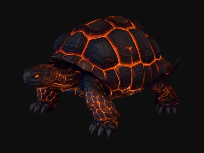 3D model for Kindleback Tortoise