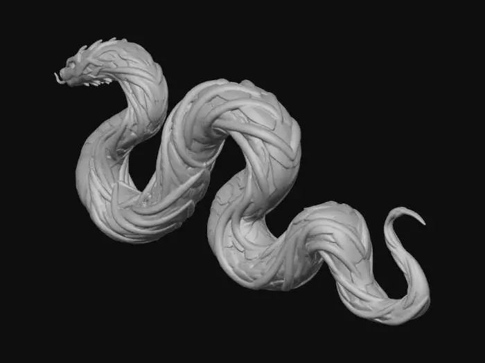 3D model for Embervine Serpent