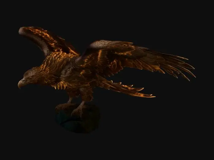 3D model for Ashdrift Vulture