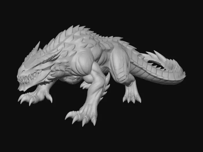 3D model for Ashdrake