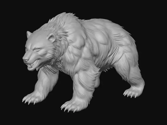 3D model for Ashfur Dire Bear