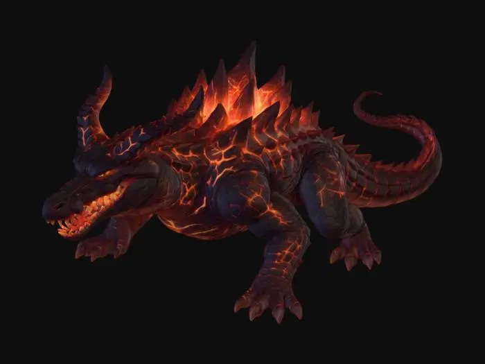 3D model for Pyroclast Tyrant