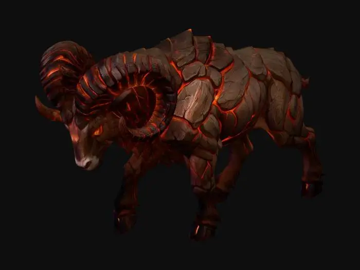3D model for Faulthorn Ram