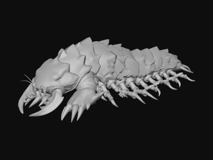 3D model for Tremor Burrower