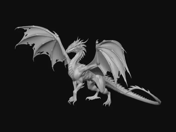 3D model for Stormlash Wyrm