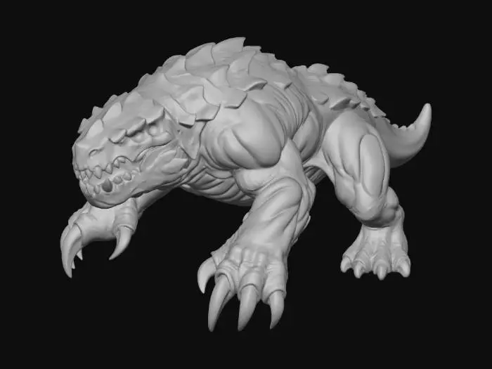 3D model for Gravelmaw Burrower