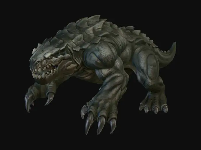 3D model for Gravelmaw Burrower