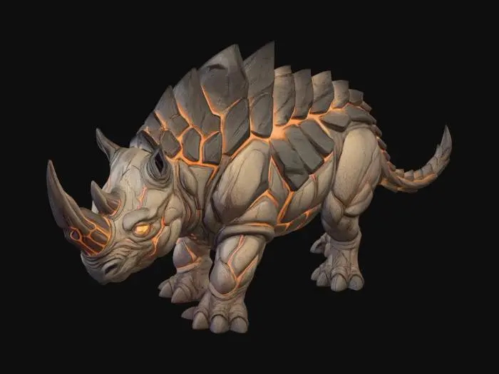 3D model for Faultback Colossid