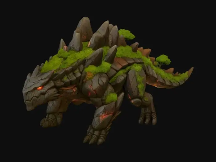 3D model for Worldspine Behemoth