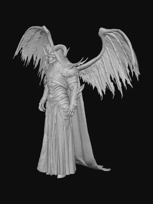 3D model for Velkris The Hollow Blade