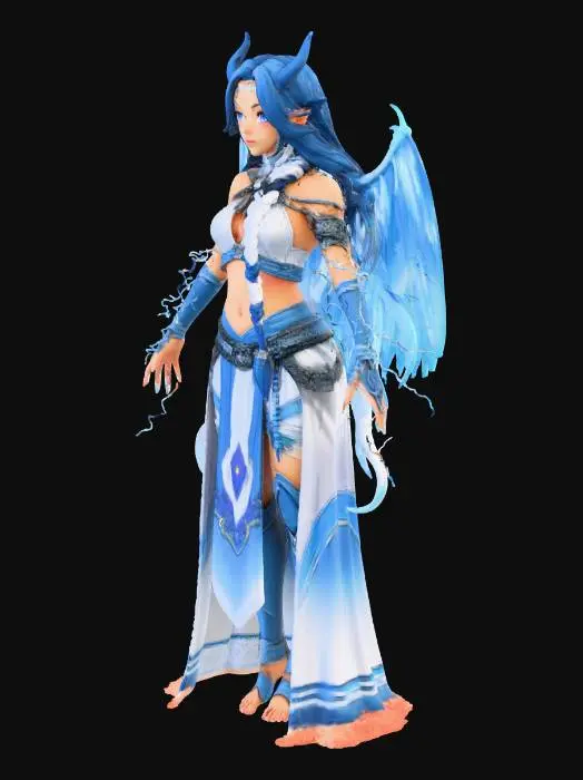 3D model for Mirael “Storm-Whisper” Kaelthran