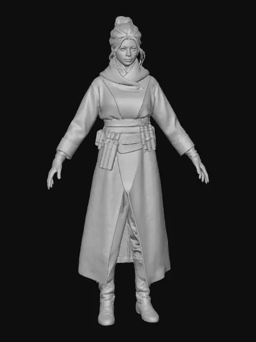 3D model for Scrollwarden Brina Ashglen