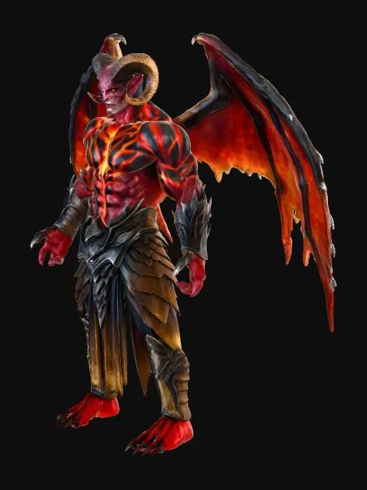 3D model for Flamebound Cambion 1