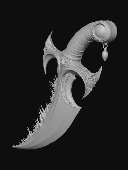 3D model for Frostbite Dagger