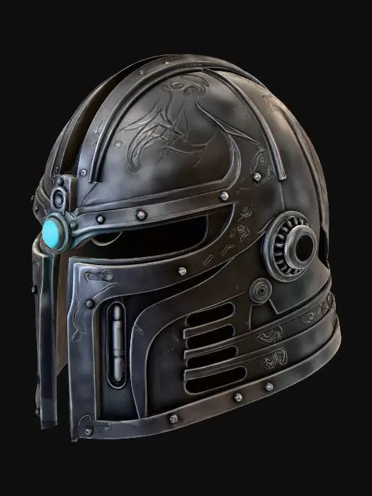 3D model for Explosive Vanguard Helm