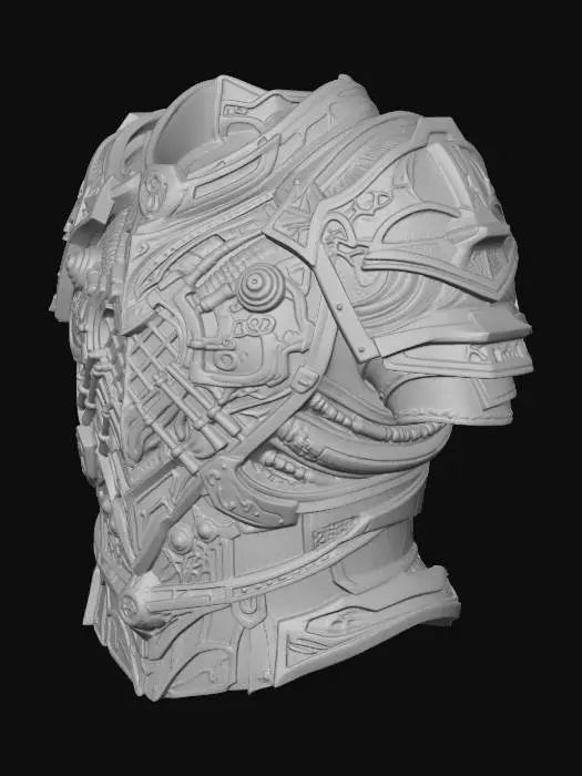 3D model for Aegis Battery Chestplate