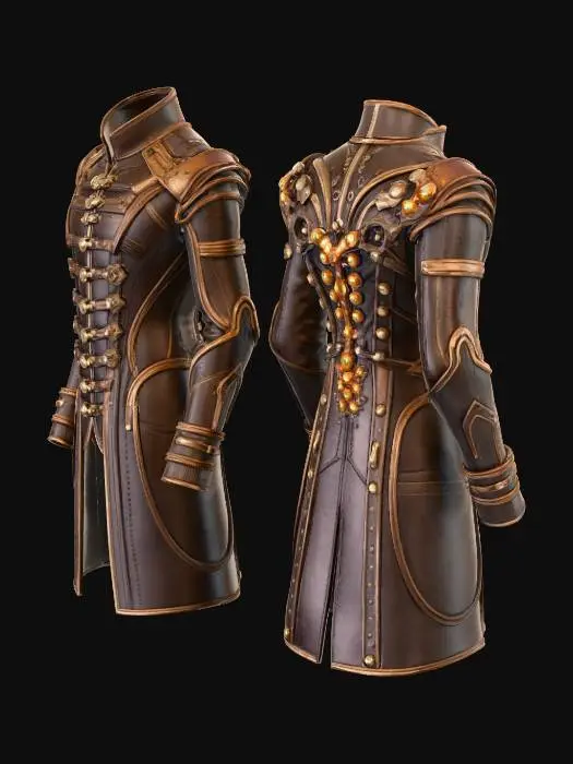 3D model for Exo-Flex Tactical Coat