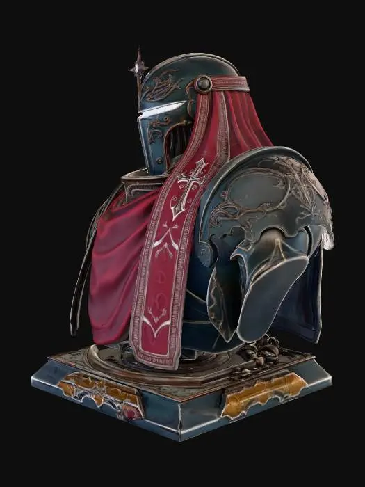 3D model for Helm of the Purged Heretic