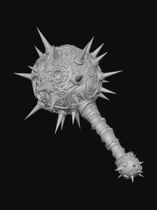 3D model for Maelstrom Mace