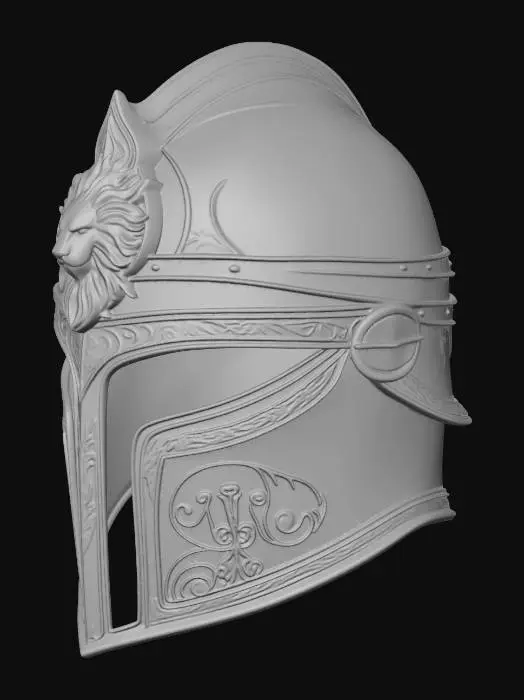 3D model for Radiant Vanguard Helm