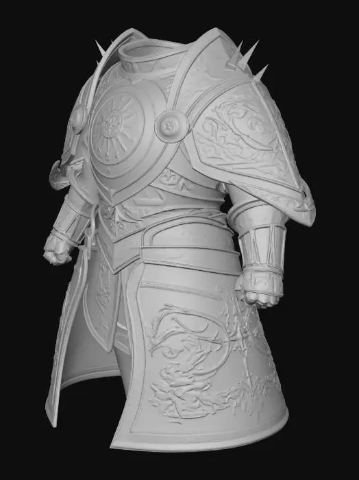 3D model for Sanctified Plate of the Guardian