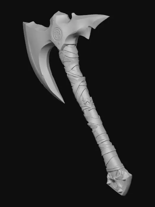 3D model for Stormbreaker Hatchet