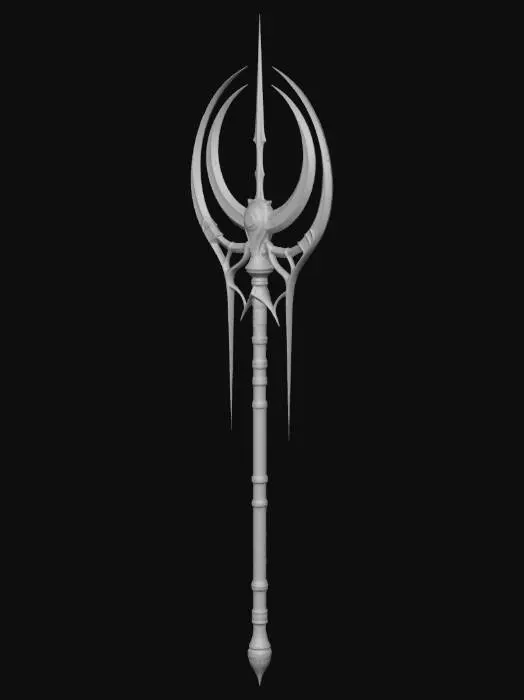 3D model for Moonfang Spear