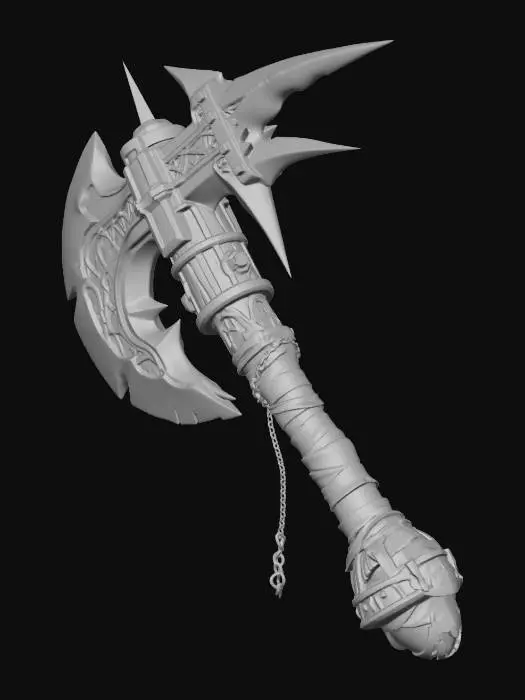 3D model for Doomfang Cleaver