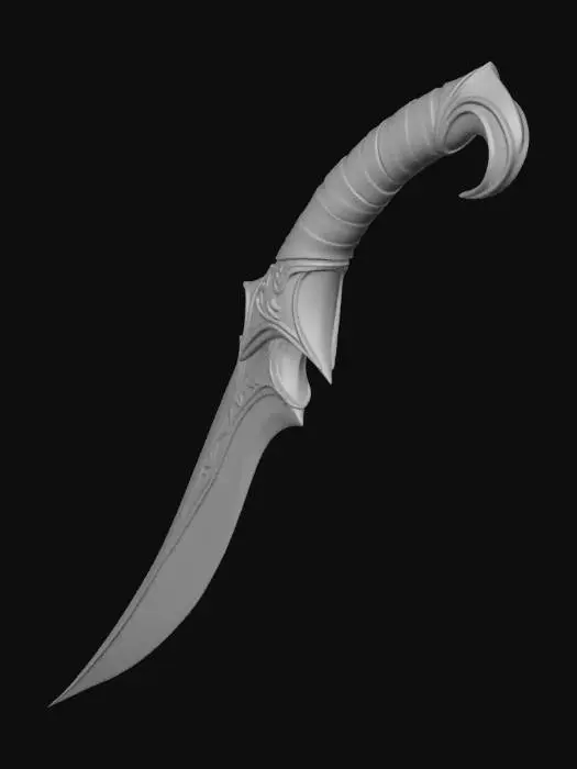 3D model for Nightshade Dagger