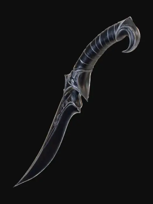 3D model for Nightshade Dagger