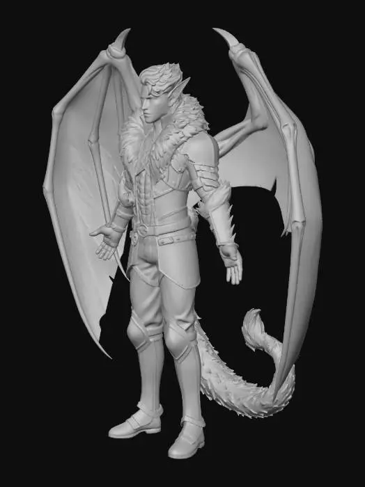 3D model for Emberpaws Tribe 7