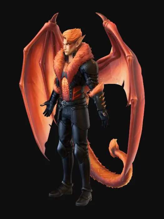 3D model for Emberpaws Tribe 7