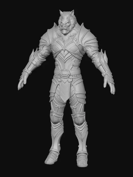 3D model for Howlstride Tribe 4