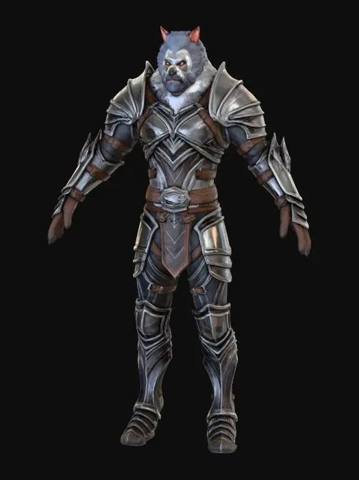 3D model for Howlstride Tribe 4