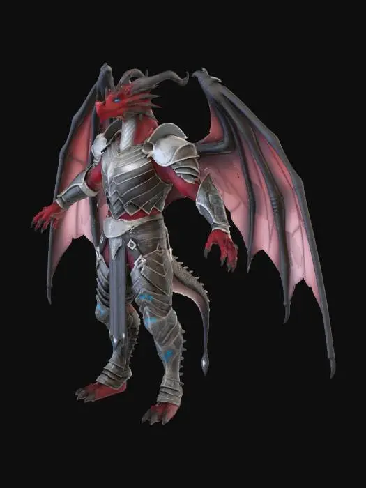 3D model for Dragonborn 6