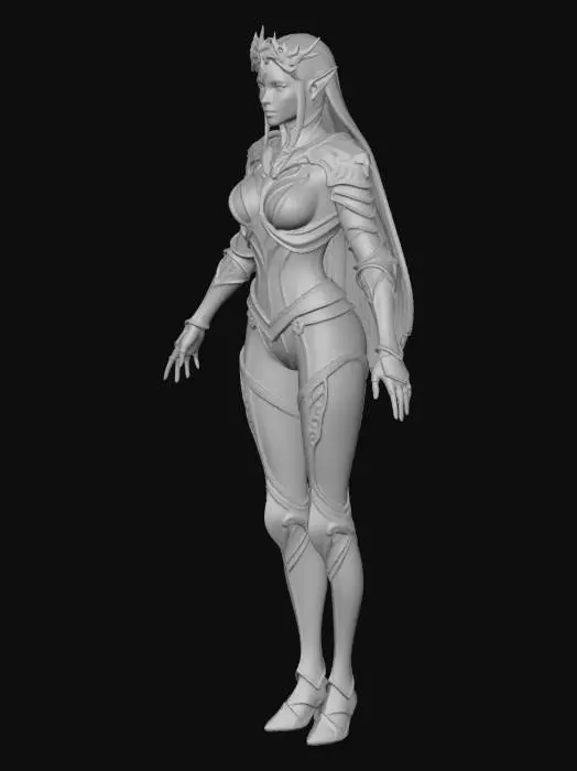 3D model for Sylthariel'na Tribe 3