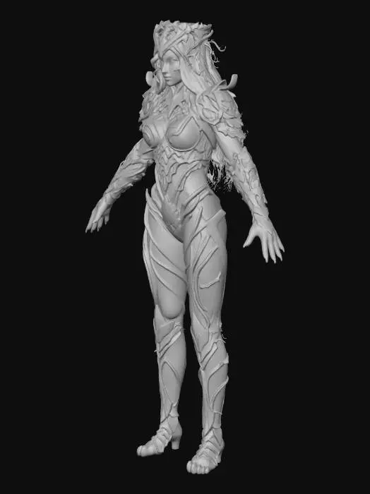 3D model for Sylthariel'na Tribe 1