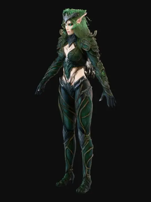 3D model for Sylthariel'na Tribe 1